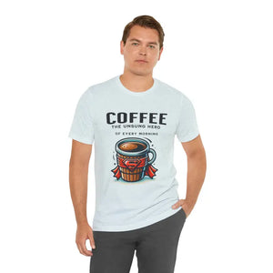 Coffee Hero Jersey Short Sleeve Tee - Everyday Comfort - Dipaliz - T-shirts