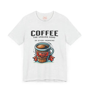 Coffee Hero Jersey Short Sleeve Tee - Everyday Comfort - Dipaliz - T-shirts