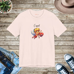 Unisex Jersey Short Sleeve - Cupid’s Arrow Valentine - Dipaliz - T-shirts