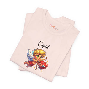 Unisex Jersey Short Sleeve - Cupid’s Arrow Valentine - Dipaliz - T-shirts
