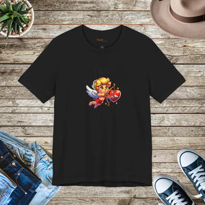 Unisex Jersey Short Sleeve - Cupid’s Arrow Valentine - Dipaliz - T-shirts