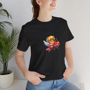 Unisex Jersey Short Sleeve - Cupid’s Arrow Valentine - Dipaliz - T-shirts