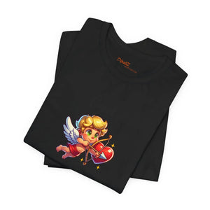 Unisex Jersey Short Sleeve - Cupid’s Arrow Valentine - Dipaliz - T-shirts