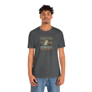 Soft Cotton Short Sleeve Tee - Born to be Awesome - Dipaliz - T-shirts - 3xl