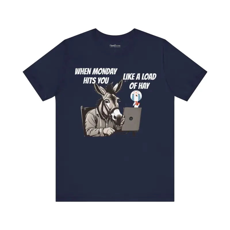 Rock the Week with Donkey Mondays Unisex Jersey Tee - T-shirt