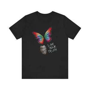 Unisex Jersey Short Sleeve Tee Extravaganza - Butterfly Cocoon - Dipaliz - T-shirts