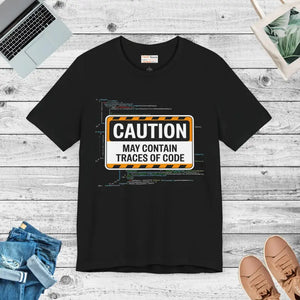 Unisex Jersey Short Sleeve Tee with Geeky Twist - Dipaliz - Black / s - T-shirts