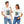 Cosmic Gemini Short Sleeve Tee - Soft Cotton Jersey - Dipaliz - T-shirts