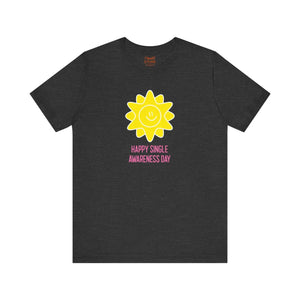 Soft Single Awareness Day Tee - Unisex Jersey Short - Dipaliz - T-shirts