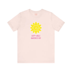 Soft Single Awareness Day Tee - Unisex Jersey Short - Dipaliz - T-shirts