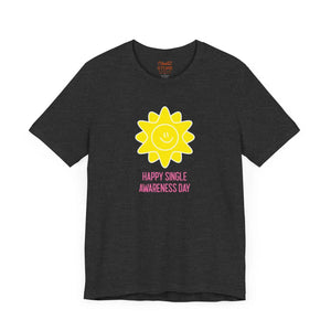Soft Single Awareness Day Tee - Unisex Jersey Short - Dipaliz - T-shirts
