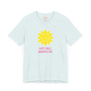 Soft Single Awareness Day Tee - Unisex Jersey Short - Dipaliz - T-shirts