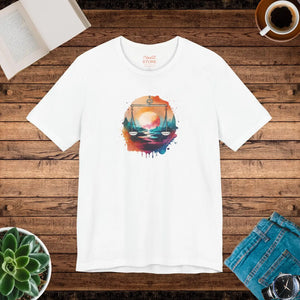 Soft Unisex Jersey Short Sleeve Tee - Libra Zodiac - Dipaliz - T-shirts