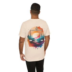 Soft Unisex Libra Tee - Jersey Short Sleeve Cotton - Dipaliz - T-shirts
