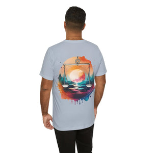 Soft Unisex Libra Tee - Jersey Short Sleeve Cotton - Dipaliz - T-shirts