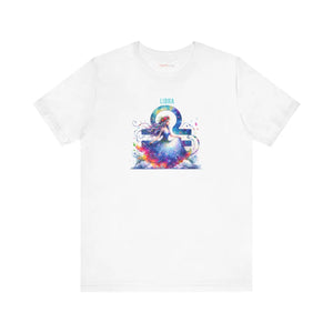 Soft Cotton Libra Zodiac Tee - Short Sleeve - Dipaliz - T-shirts