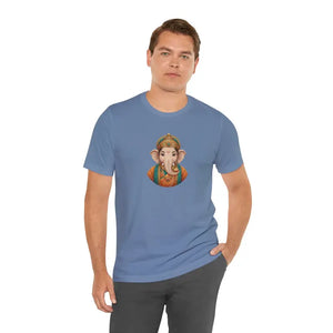 Lord Ganesha Unisex Jersey Short Sleeve Tee - T-shirt