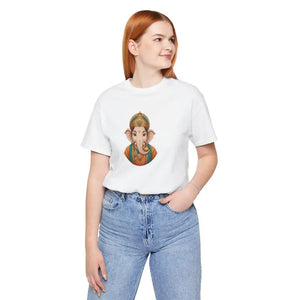 Lord Ganesha Unisex Jersey Short Sleeve Tee - T-shirt