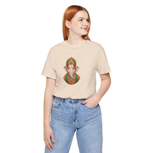 Lord Ganesha Unisex Jersey Short Sleeve Tee - T-shirt