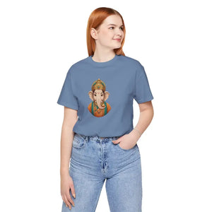 Lord Ganesha Unisex Jersey Short Sleeve Tee - T-shirt