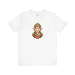 Lord Ganesha Unisex Jersey Short Sleeve Tee - White / s - T-shirt