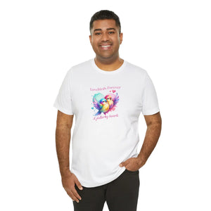 Soft Cotton Short Sleeve Tee - Lovebirds Forever - Dipaliz - T-shirts