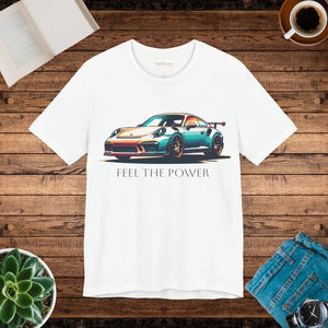 Luxury Jersey Short Sleeve Tee - Car Design - Dipaliz - T-shirts