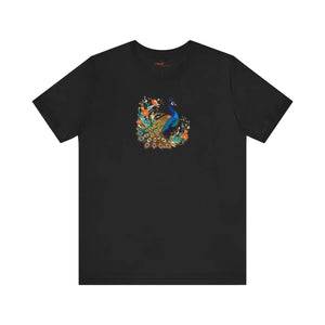 Soft Peacock Unisex Jersey Short Sleeve Tee - Dipaliz - T-shirts