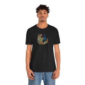 Soft Peacock Unisex Jersey Short Sleeve Tee - Dipaliz - T-shirts