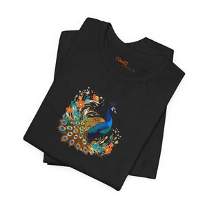 Soft Peacock Unisex Jersey Short Sleeve Tee - Dipaliz - T-shirts