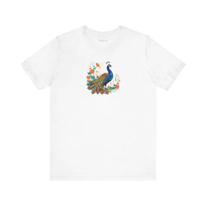 Soft Peacock Unisex Jersey Short Sleeve Tee - Dipaliz - T-shirts