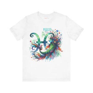 Mystic Pisces Unisex Jersey - Soft Cotton Zodiac - Dipaliz - T-shirts