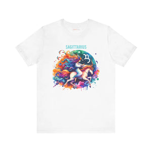 Soft Sagittarius Zodiac Unisex Jersey Short Sleeve - Dipaliz - T-shirts