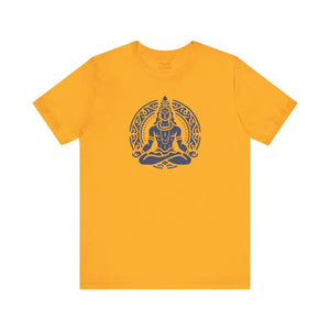 Soft Cotton Unisex Jersey Short Sleeve Tee - Shiva - Dipaliz - T-shirts