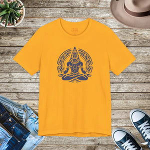 Soft Cotton Unisex Jersey Short Sleeve Tee - Shiva - Dipaliz - T-shirts