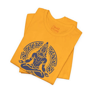 Soft Cotton Unisex Jersey Short Sleeve Tee - Shiva - Dipaliz - T-shirts