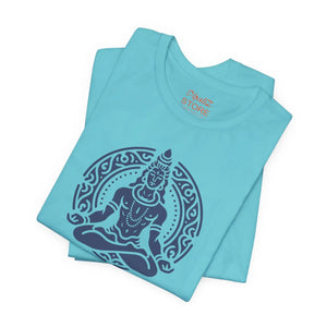 Soft Cotton Unisex Jersey Short Sleeve Tee - Shiva - Dipaliz - T-shirts