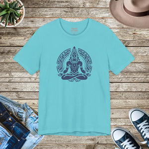 Soft Cotton Unisex Jersey Short Sleeve Tee - Shiva - Dipaliz - T-shirts