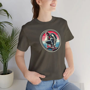 Soft Unisex Jersey Short Sleeve - Skater Cotton - Dipaliz - T-shirts