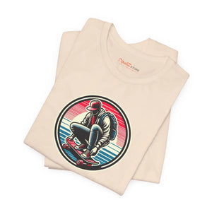 Soft Unisex Jersey Short Sleeve - Skater Cotton - Dipaliz - T-shirts