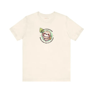 Soft Cotton Short Sleeve Tee - Sloth Expedition - Dipaliz - T-shirts
