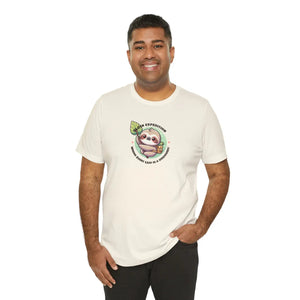 Soft Cotton Short Sleeve Tee - Sloth Expedition - Dipaliz - T-shirts