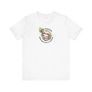 Soft Cotton Short Sleeve Tee - Sloth Expedition - Dipaliz - T-shirts