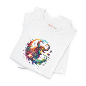 Soft Jersey Short Sleeve - Taurus Zodiac Sign - Dipaliz - T-shirts