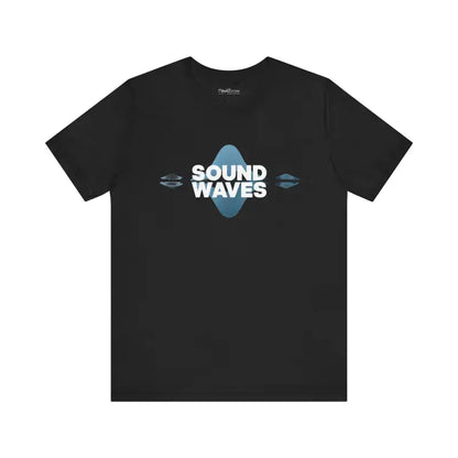 Dive Into Style with the Sound Waves Unisex Jersey Tee - T-shirt