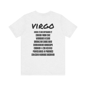 Soft Virgo Zodiac Woman Tee - Jersey Short Sleeve - Dipaliz - T-shirts
