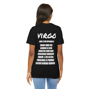 Soft Virgo Zodiac Woman Tee - Jersey Short Sleeve - Dipaliz - T-shirts