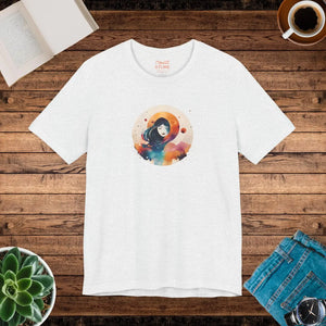 Soft Virgo Zodiac Woman Tee - Jersey Short Sleeve - Dipaliz - T-shirts