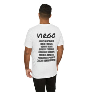 Soft Virgo Zodiac Woman Tee - Jersey Short Sleeve - Dipaliz - T-shirts