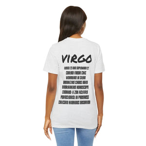 Soft Virgo Zodiac Woman Tee - Jersey Short Sleeve - Dipaliz - T-shirts